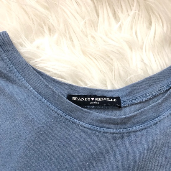 Brandy Melville light blue California shirt - Picture 3 of 3